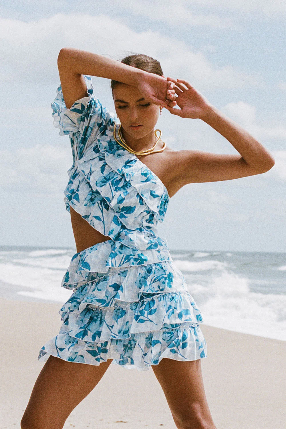 SAMPLE-Emilia Asymmetric Dress