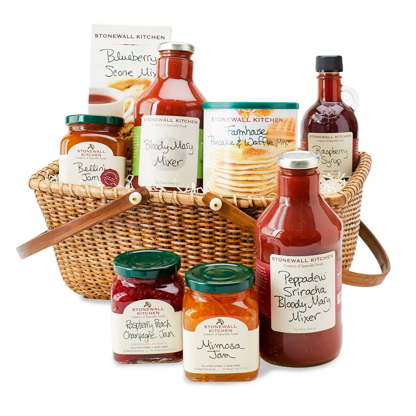Kitchen Brunch Gift Basket 8 piece Gift Basket