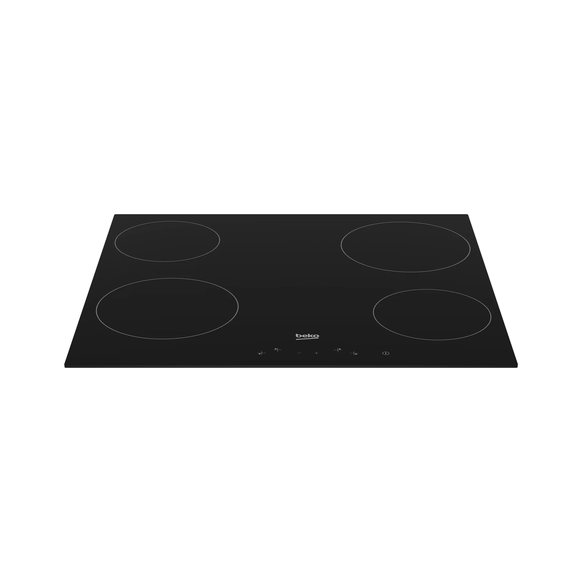 Beko 60cm Vitroceramic Hob Black