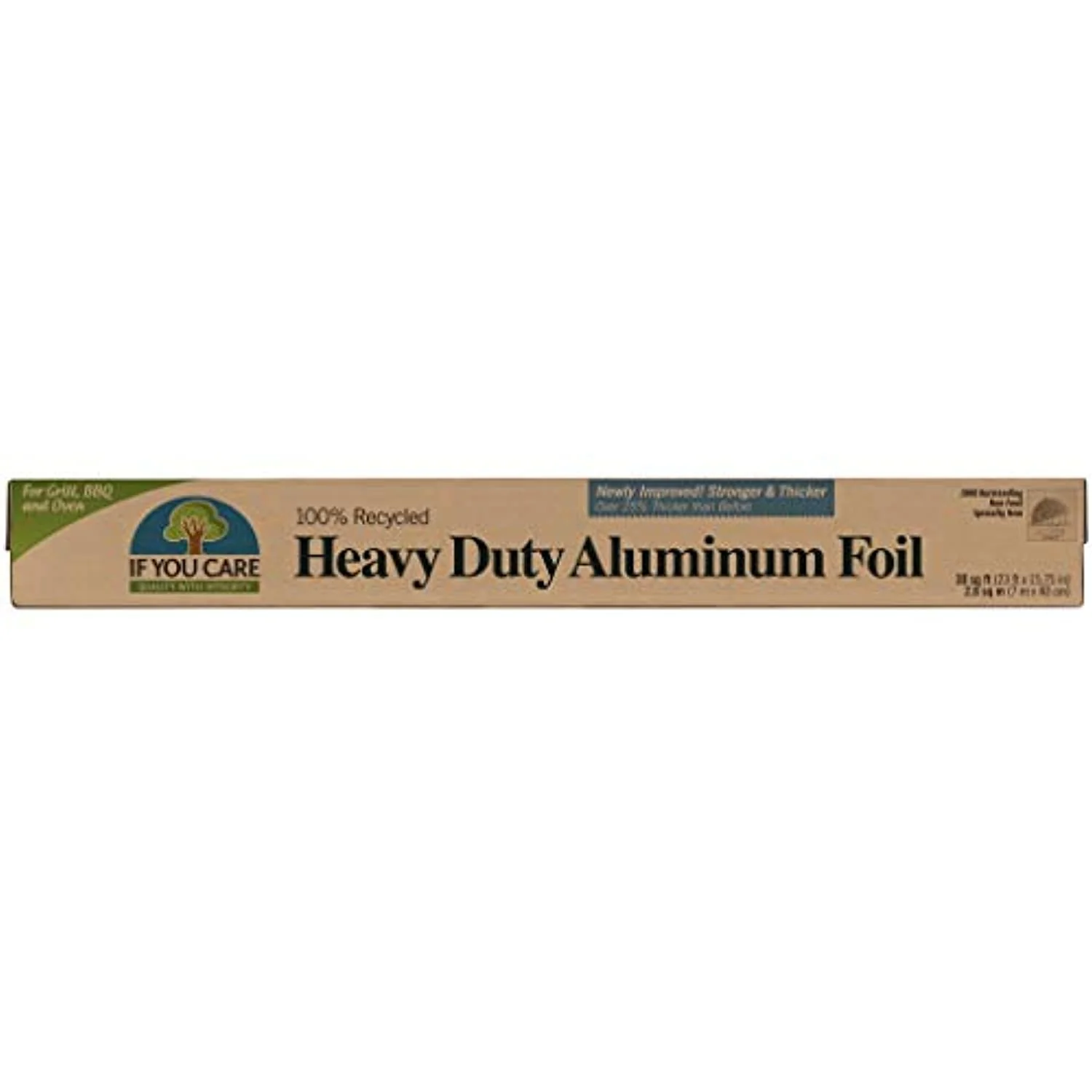 100% RECYCLABLE Heavy Duty Aluminum Foil, Heavy Duty – Bulk 12 Pack of 30 Sq. Ft. Rolls - 100% Recycled Tin Foil Kitchen Wrap for Pots, Pans, Baking, Grilling – 15.75” Wide