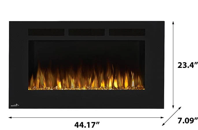 Continental 42-In Wall Mount Electric Fireplace