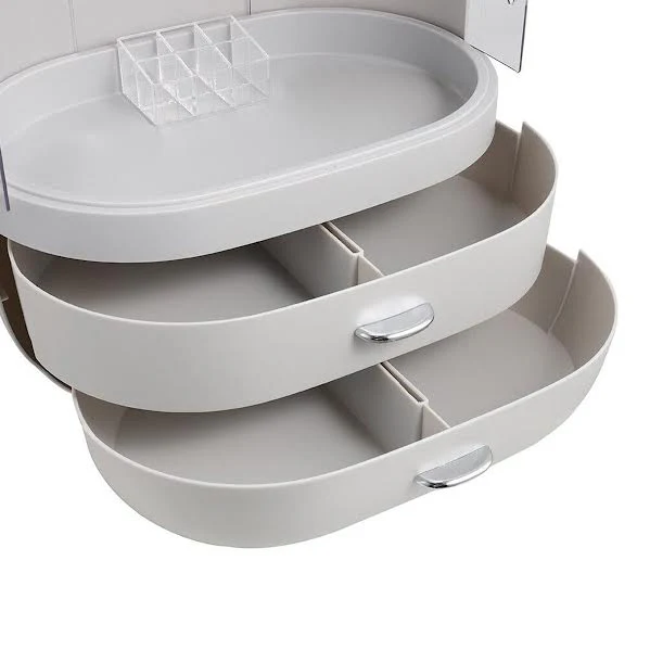 Antalya Makeup Organizer Grey