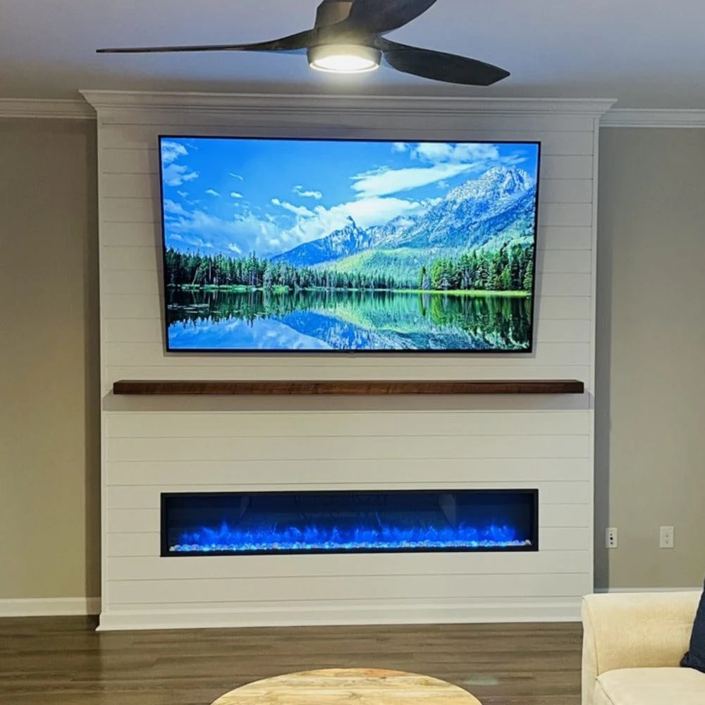 Dynasty 79-In Harmony Built-In Electric Fireplace