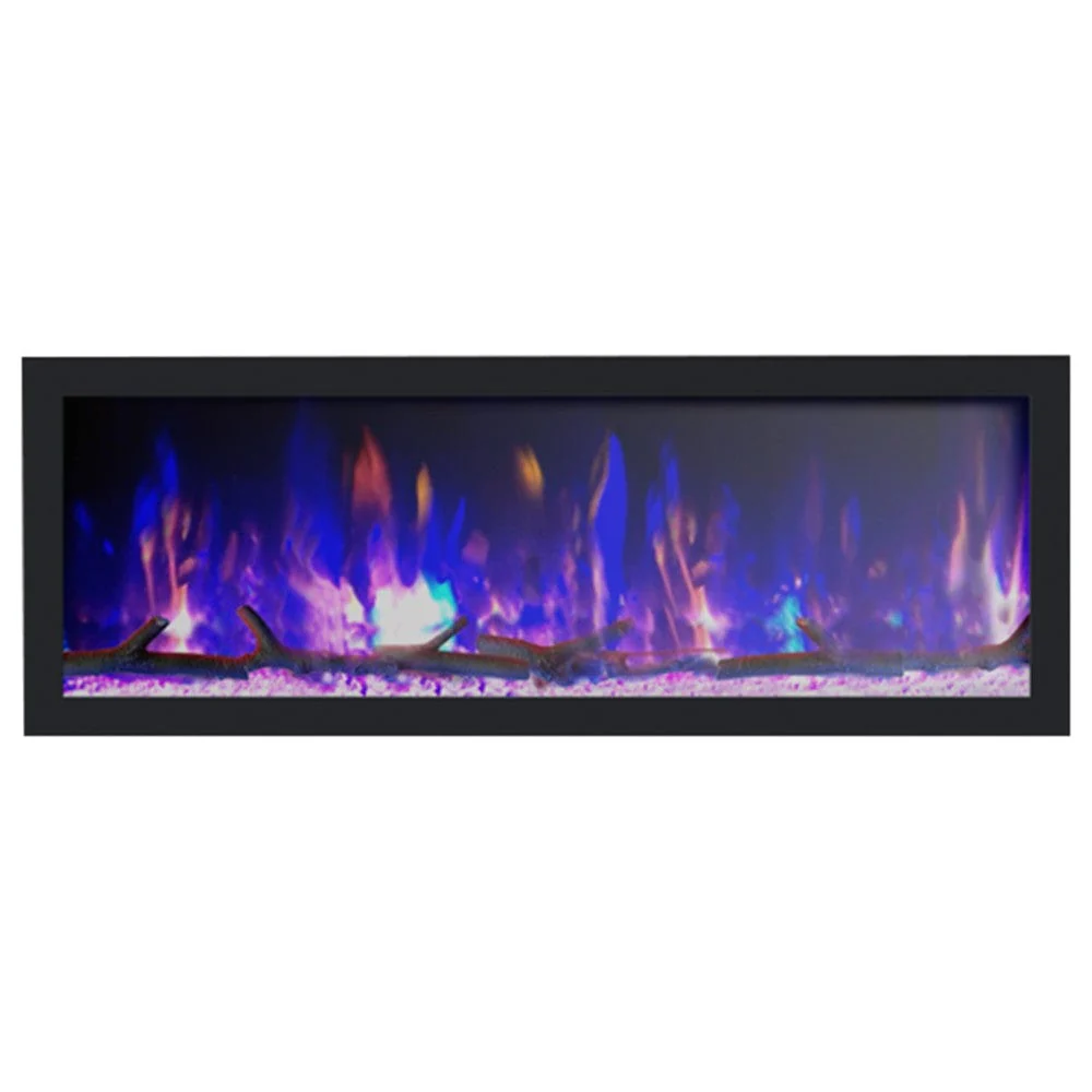 Dynasty 52-in Cascade Linear Electric Fireplace