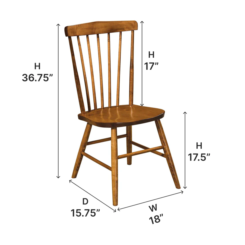 Amish Cantaberry Side Chair
