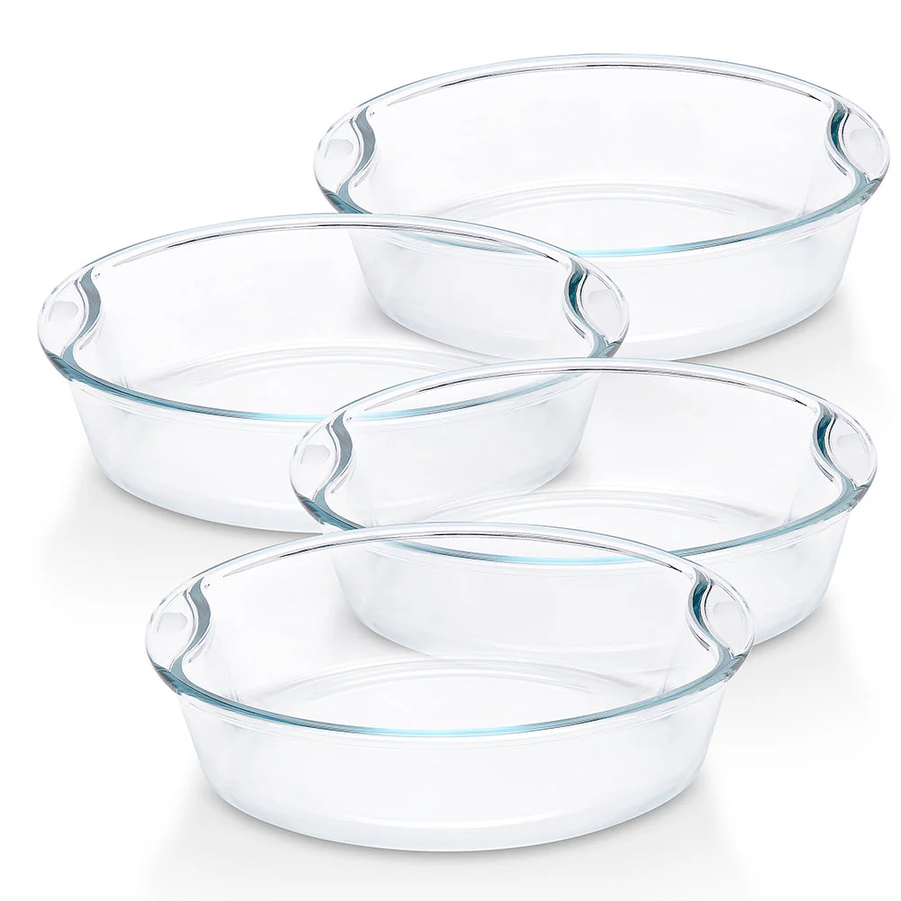 Borosil EasyGrip Round Cake Dish, 1.5L