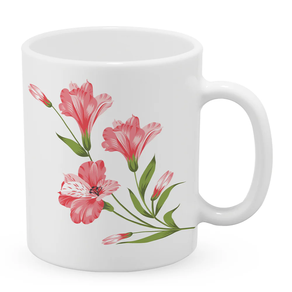 Larah By Borosil Marina Peach Mug