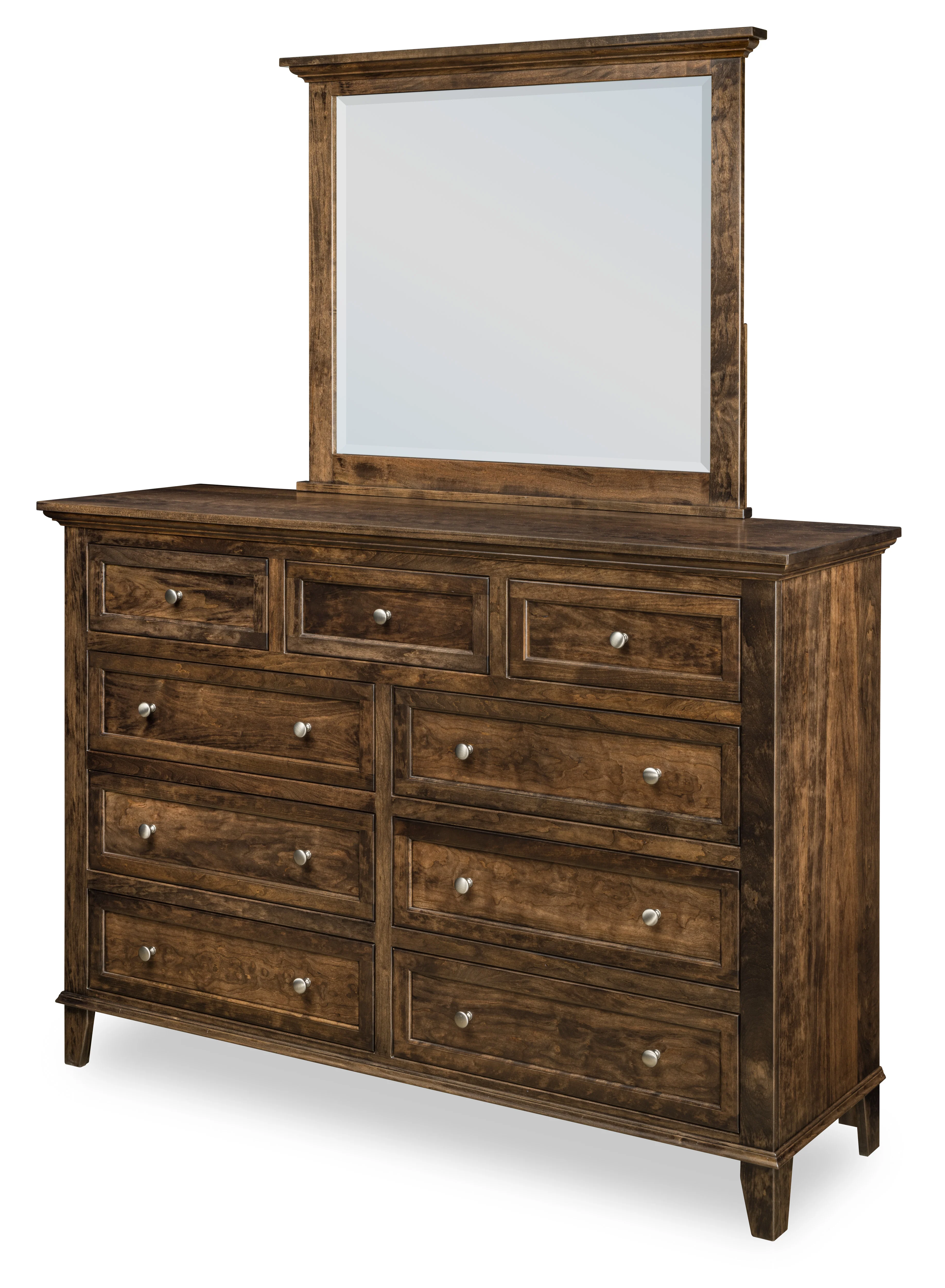 Amish Alexandria Tall Dresser - Quick Ship