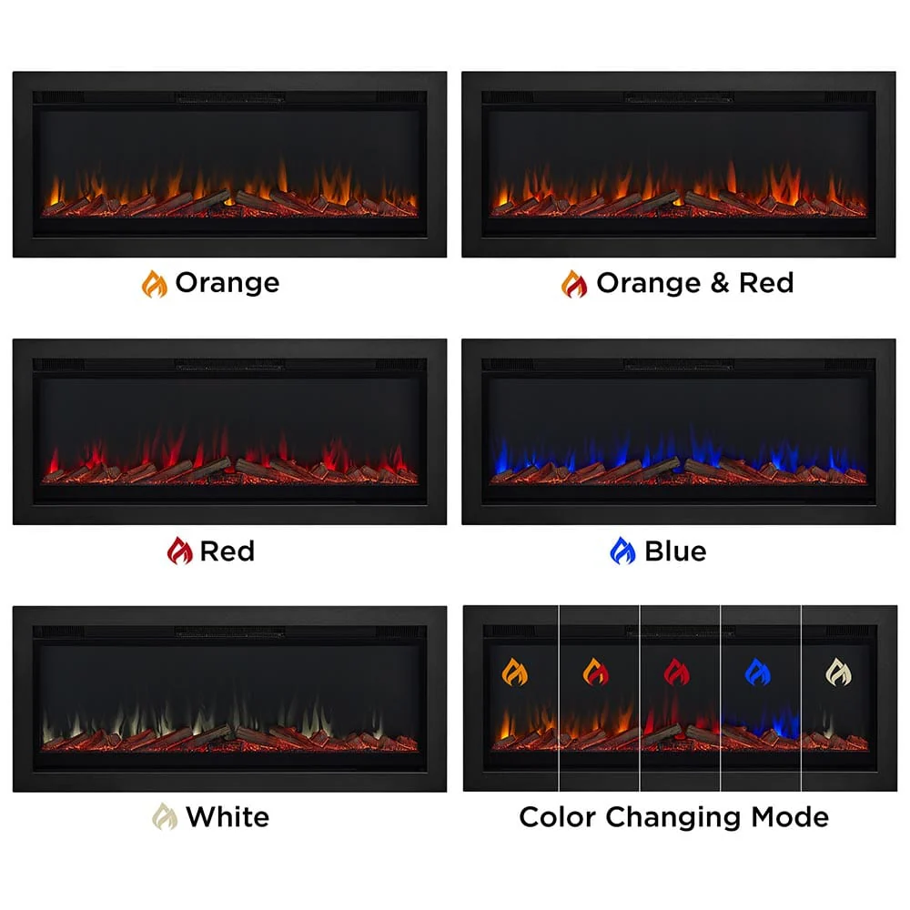 Real Flame 49-In Linear Electric Fireplace