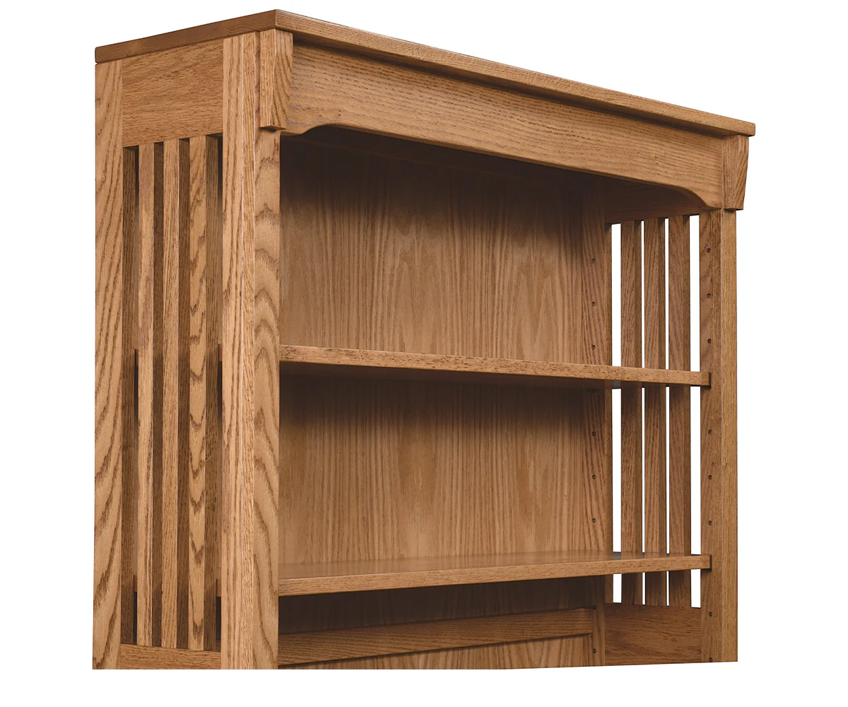 Amish  Spindle Five Shelf Bookcase