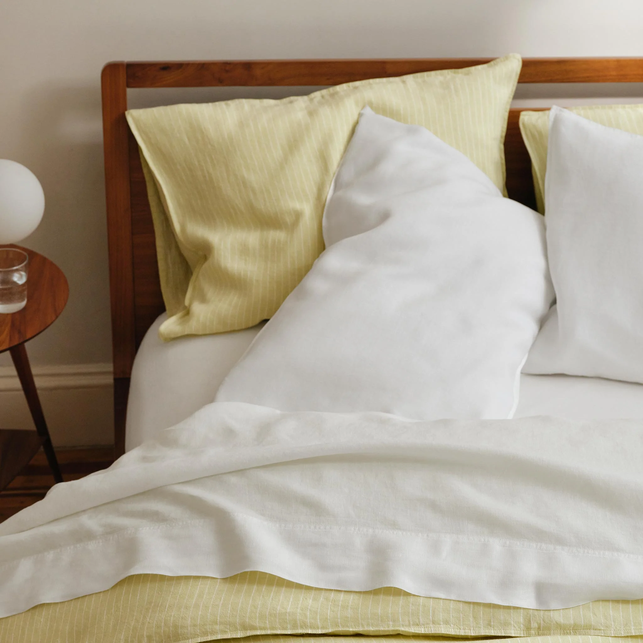 Washed European Linen Pillowcase Set