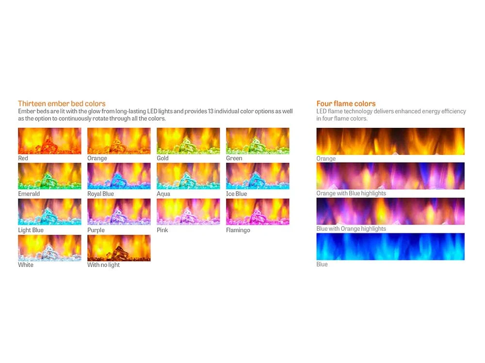 SimpliFire 43-in Scion Trinity Linear Electric Fireplace Package
