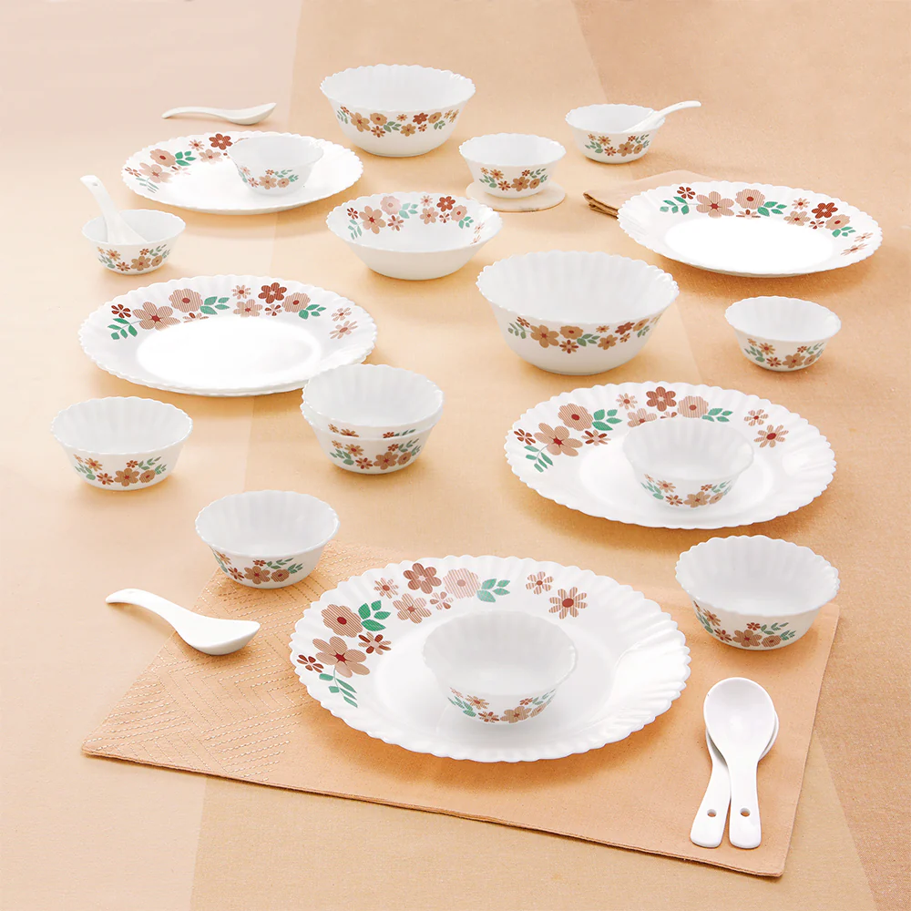 Larah by Borosil Ayana 27 pc Dinner Set