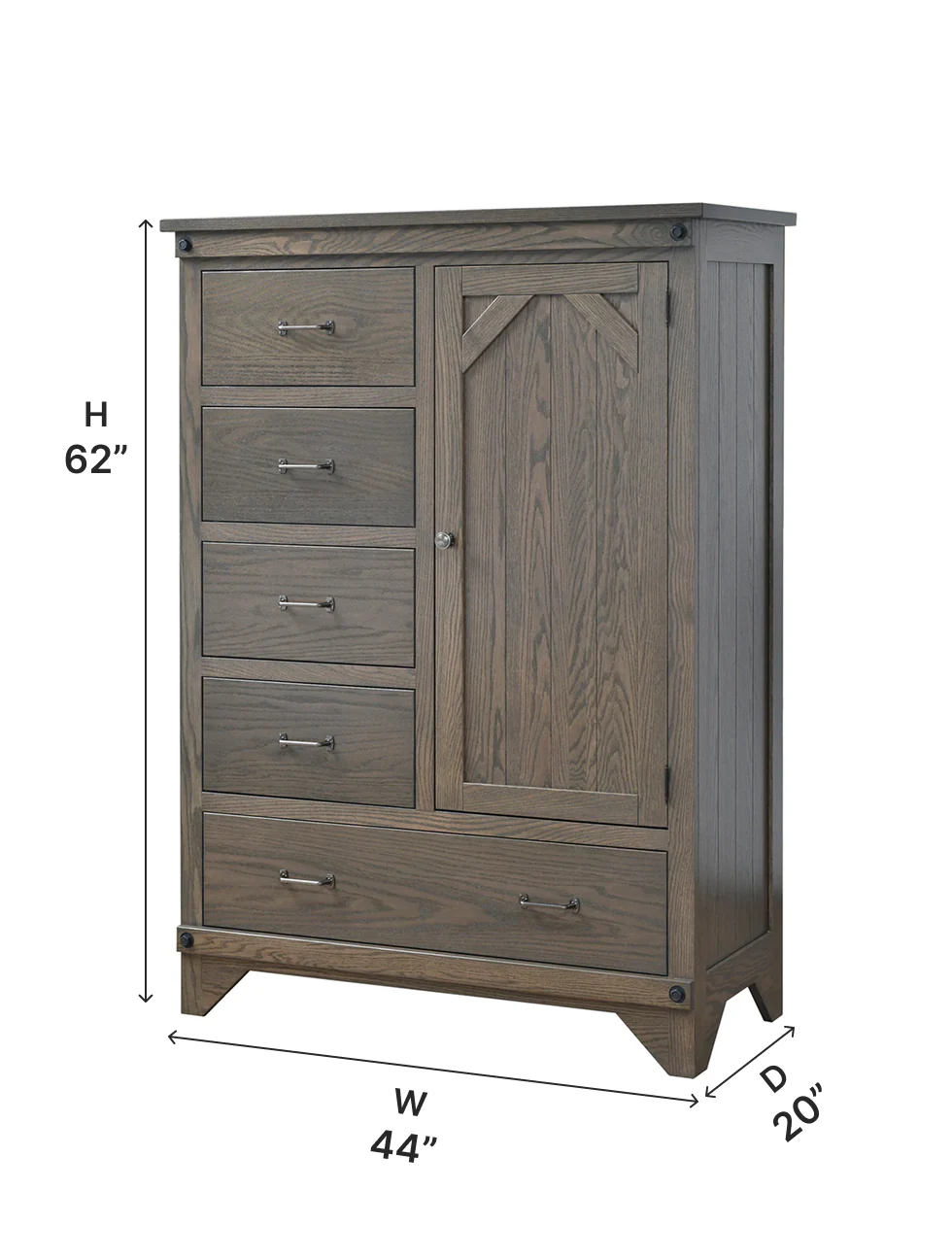 Amish Cambridge Gentlemen's Chest