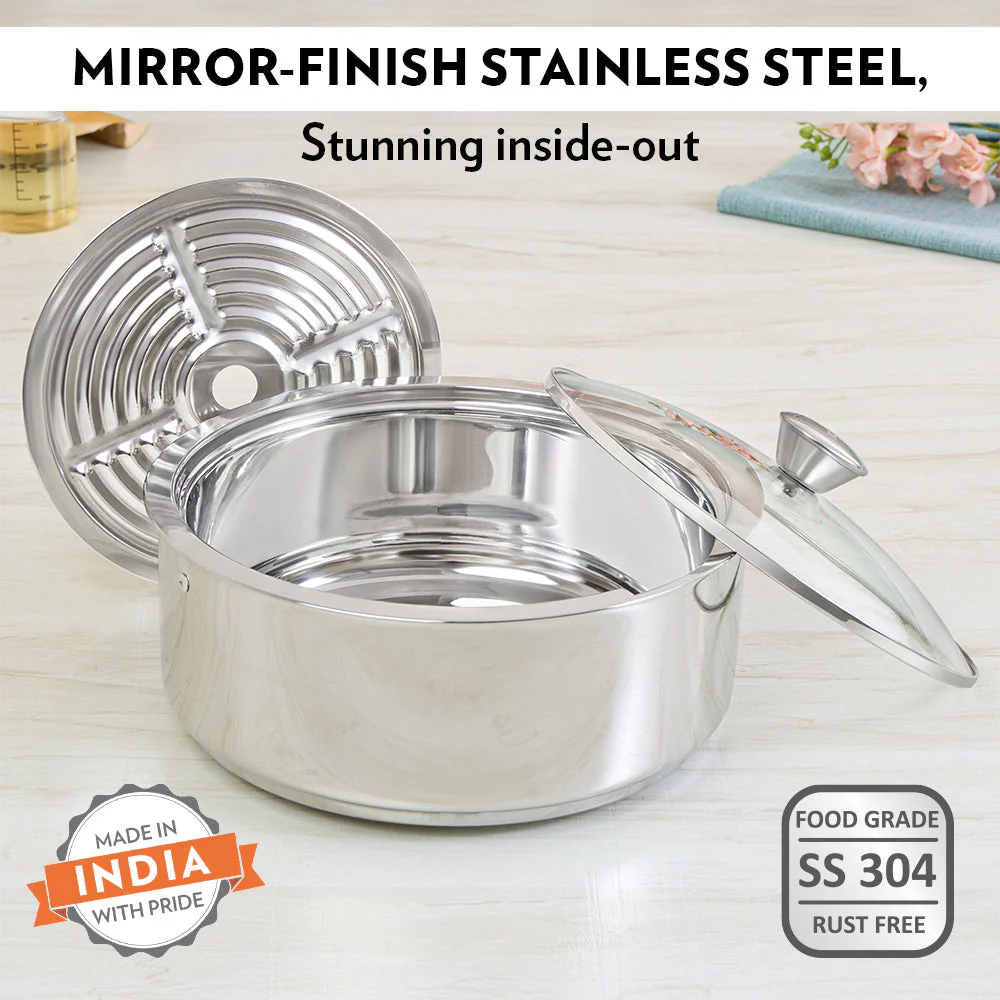 Borosil Servefresh Roti Server, 2.5L