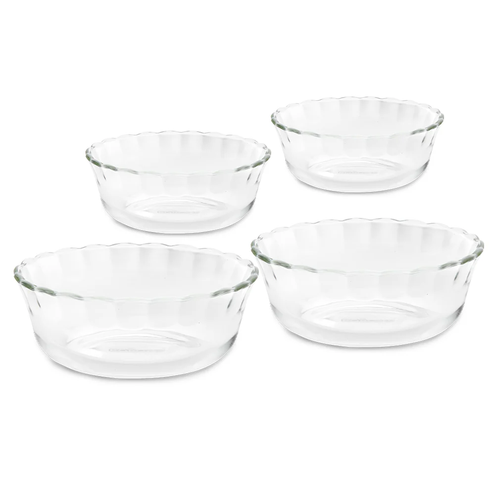 Borosil Designer Bowl Set, 430ml x 4