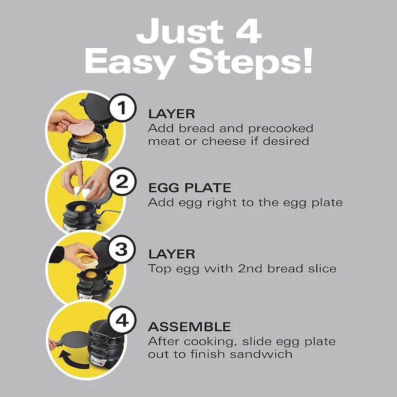 Condere Burger Maker Black