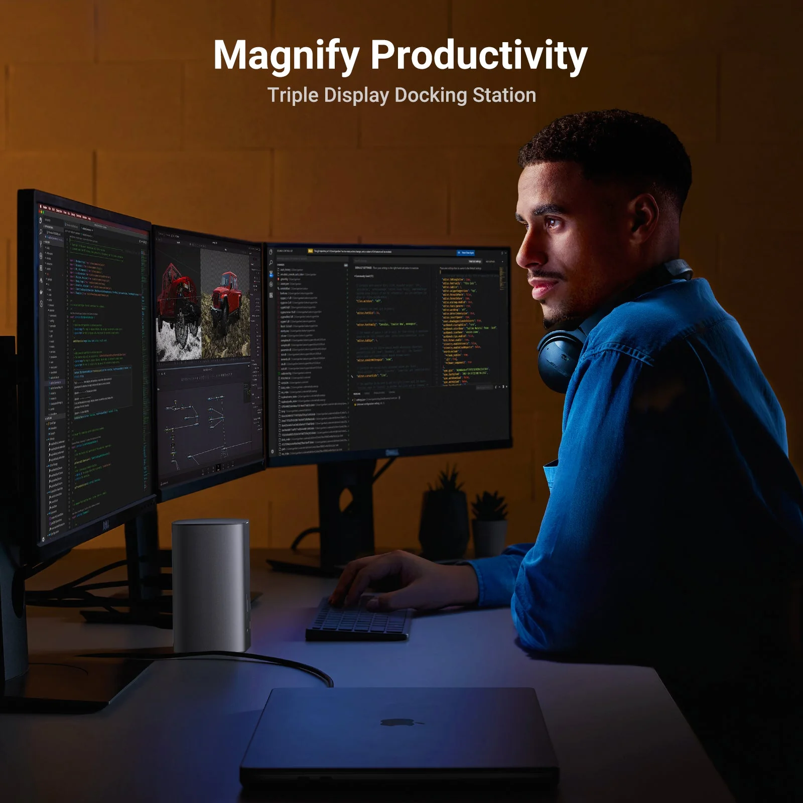 UGREEN Revodok Pro 312 12-in-1 4k HDMI Universal Docking Station