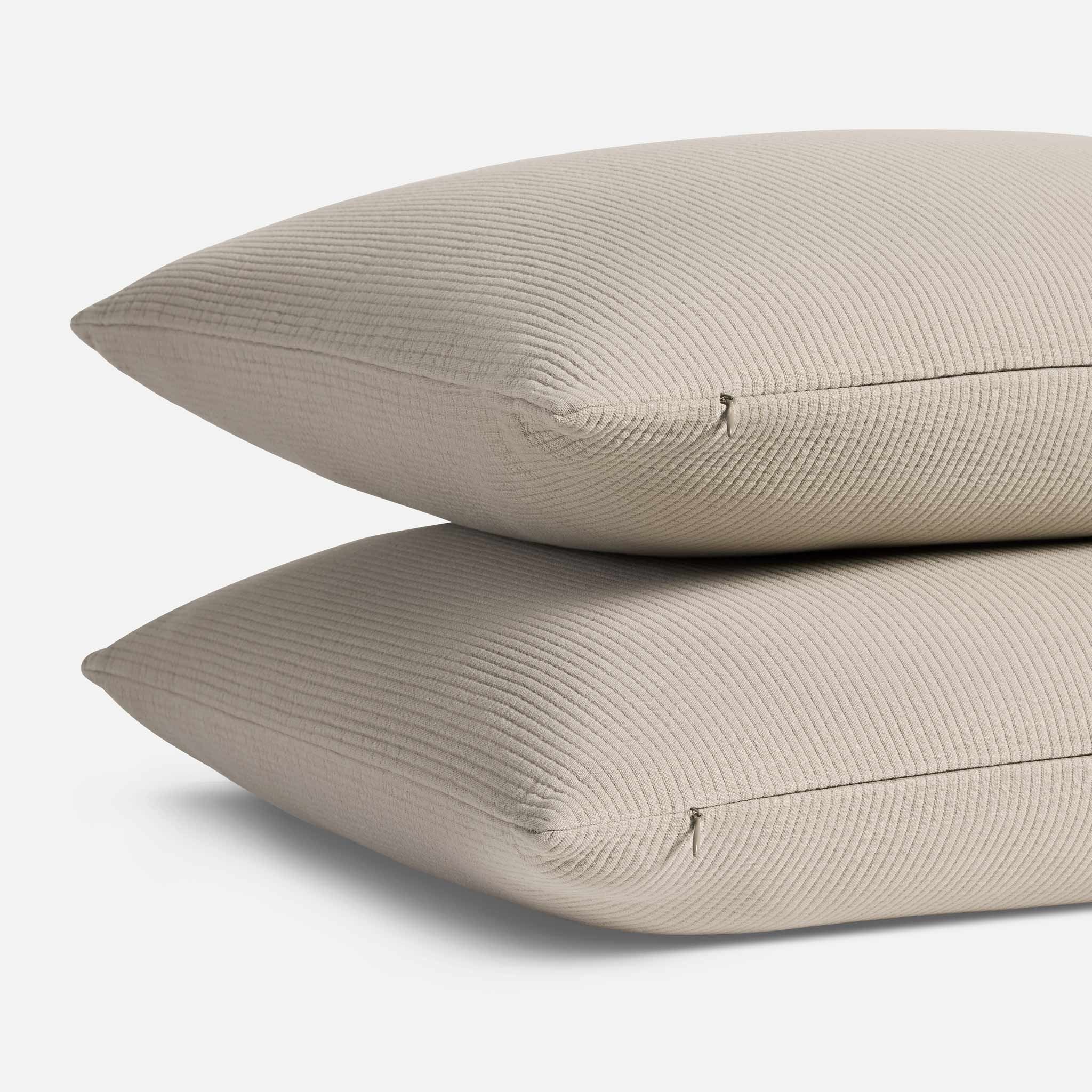 Ribbed Matelasse Sham Set