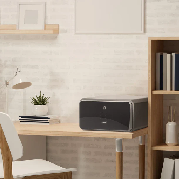 Barska AX13934 Obsidian 9-User Touchscreen Biometric Keypad Security Safe