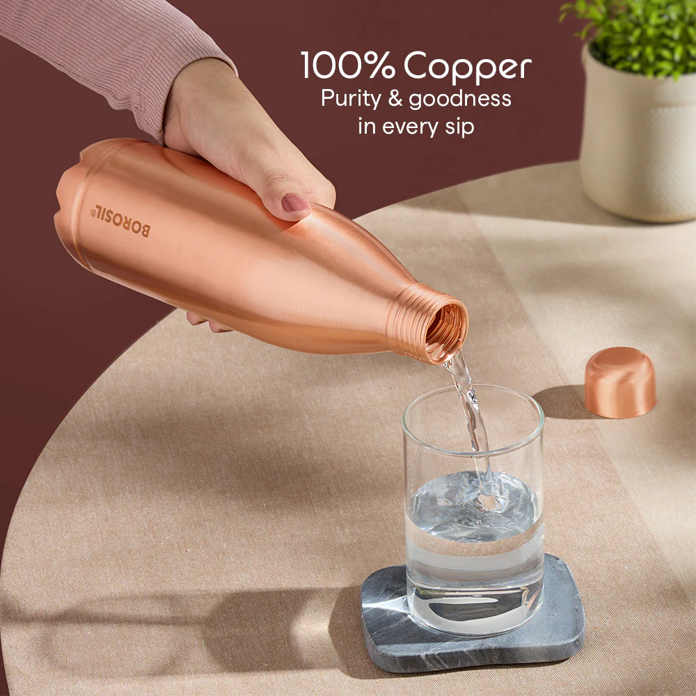 Canvas-Plain Copper Bottle