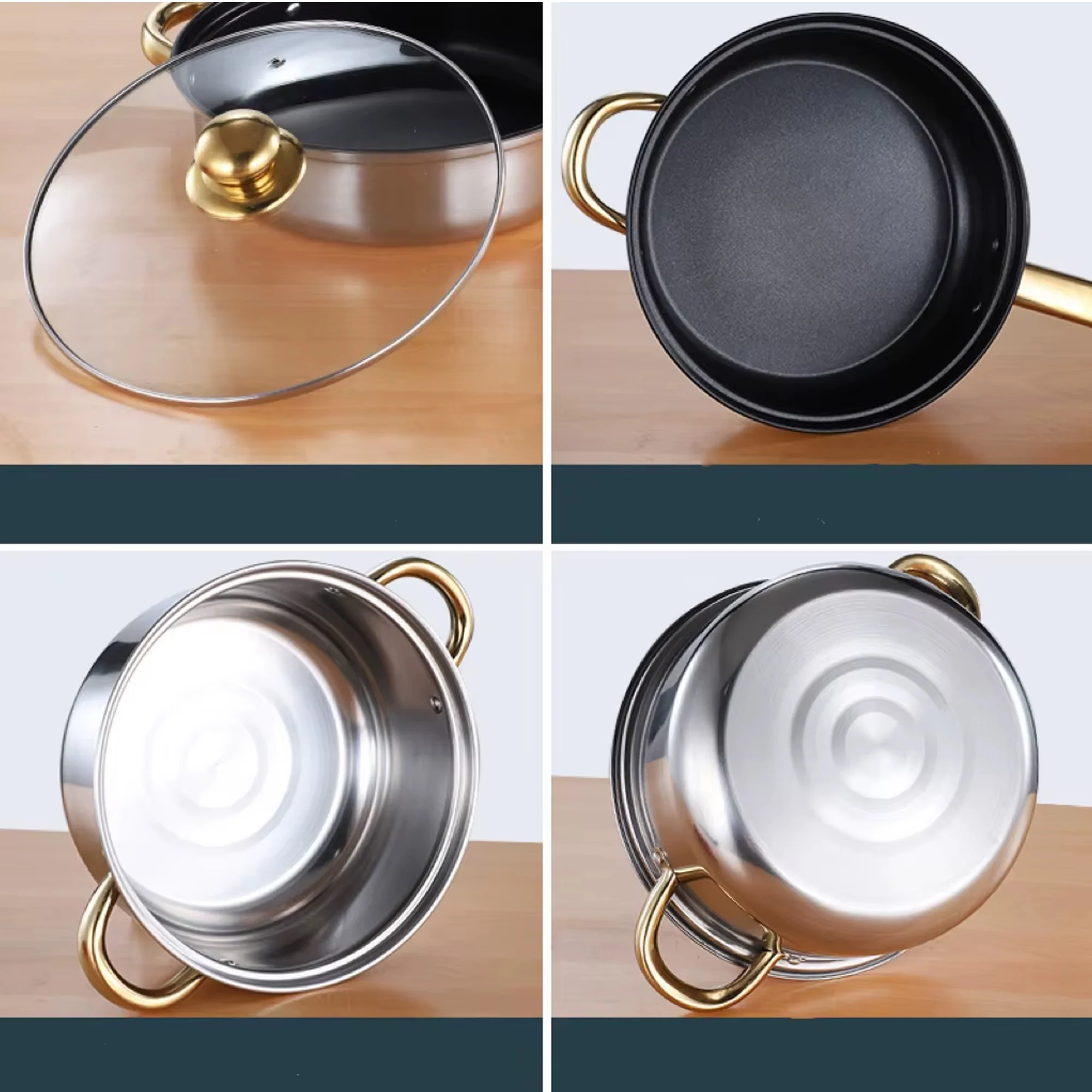 12 Piece Stainless Steel Cookware Set