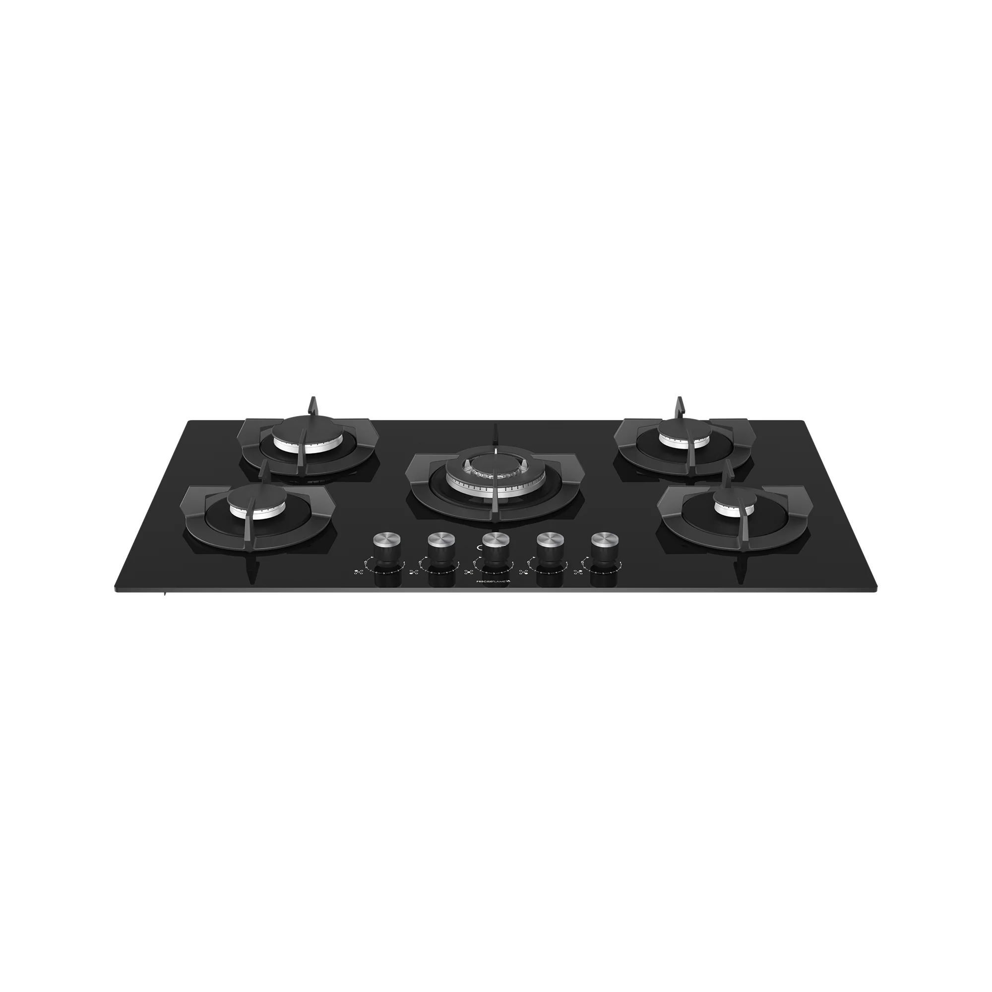 Defy 90cm Gemini Gas on Glass Hob Black
