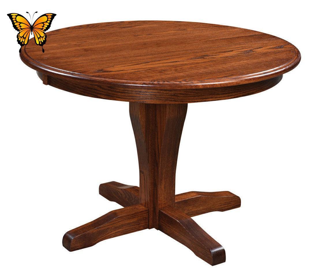 Amish Clifton Single Pedestal Table