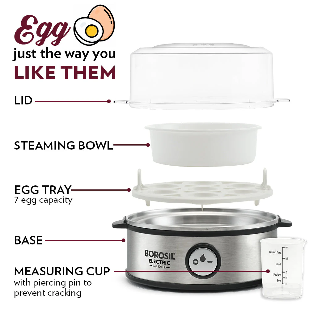 Borosil Electric Egg Boiler