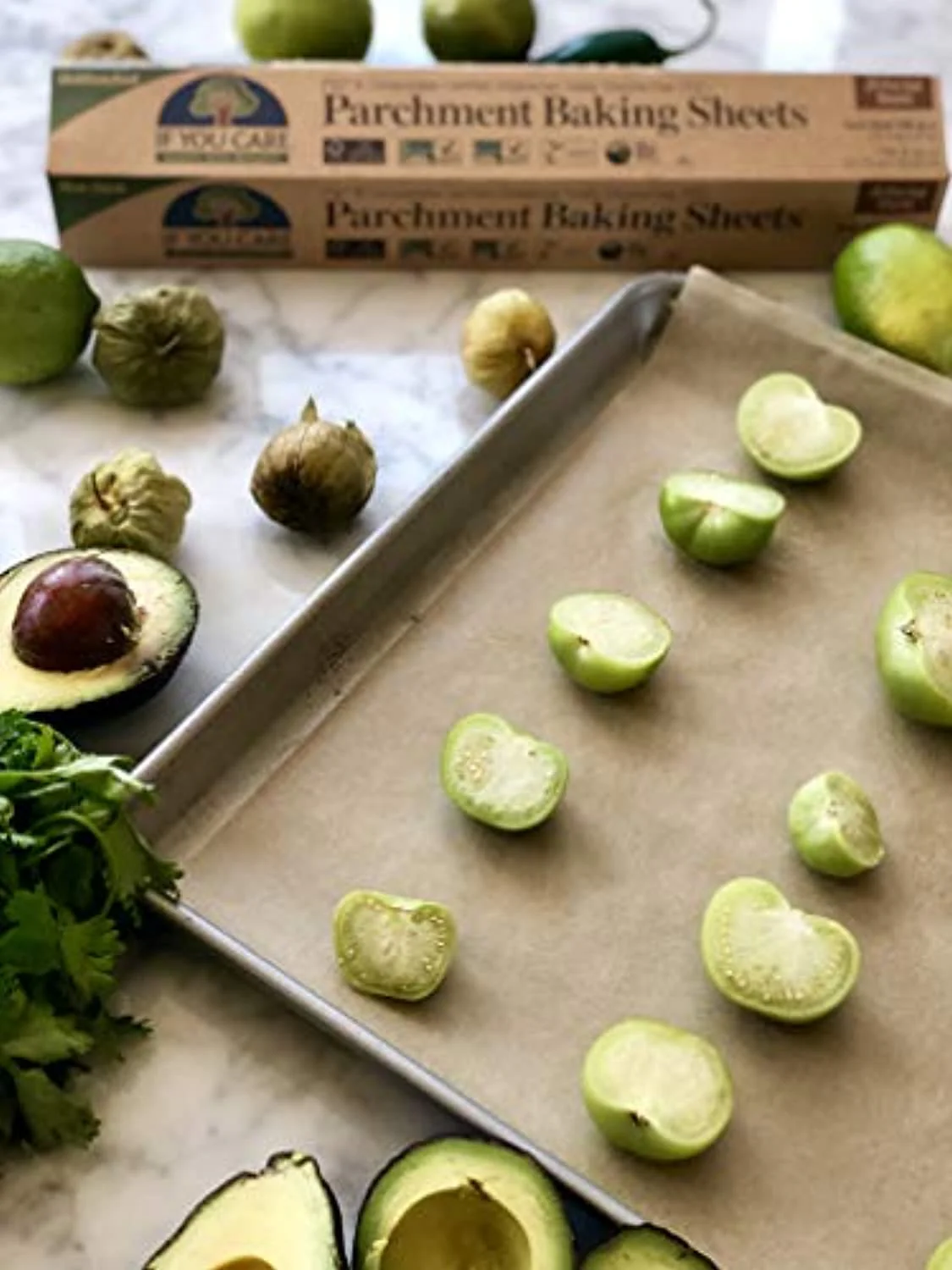 Unbleached FSC Certified Parchment Baking Sheets, 24-count, Pack of 12