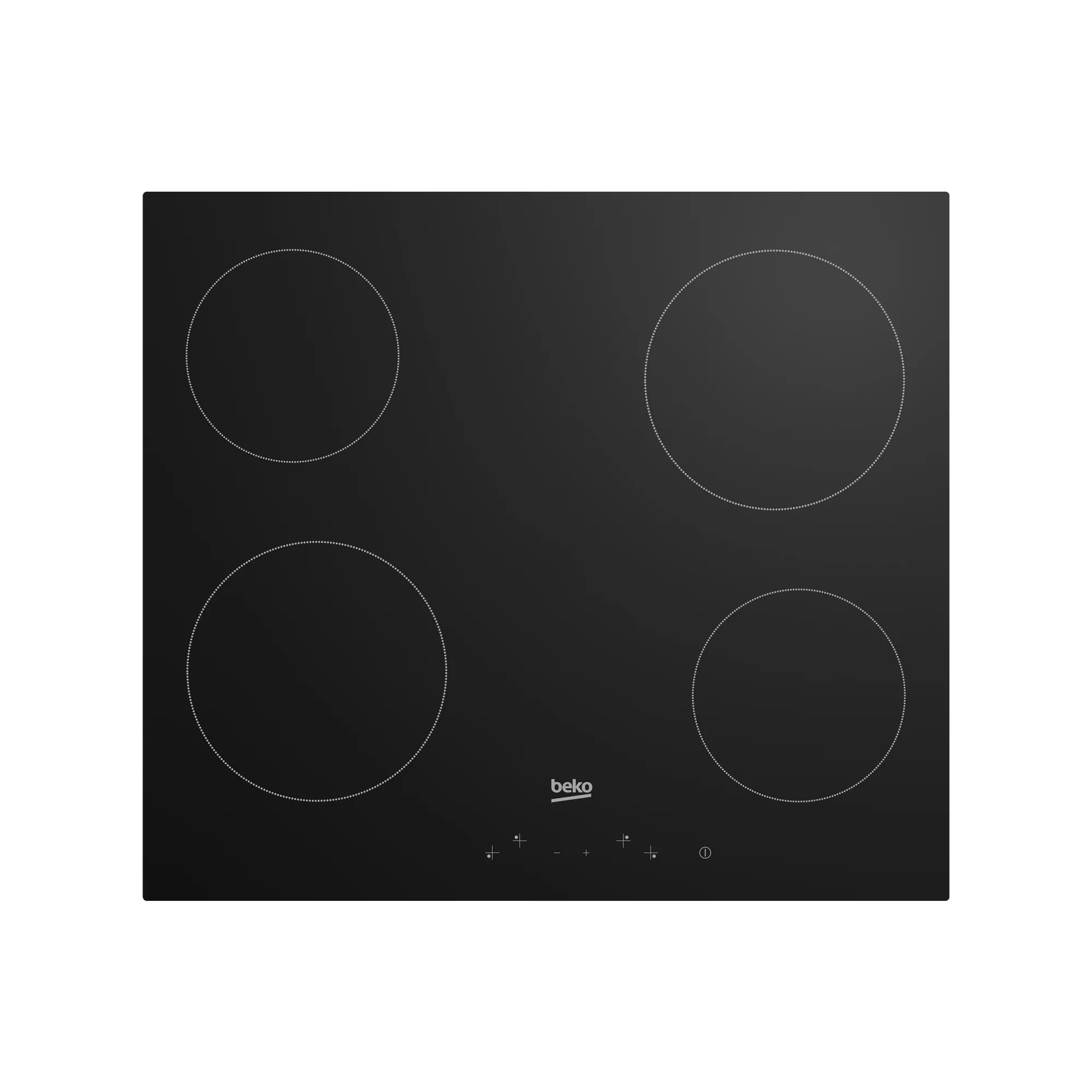 Beko 60cm Vitroceramic Hob Black