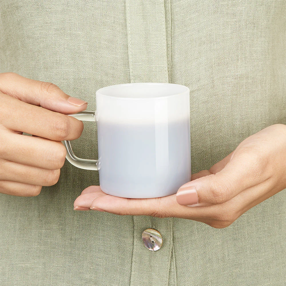 Borosil Vision Jade Mug, Set of 6, 190ml