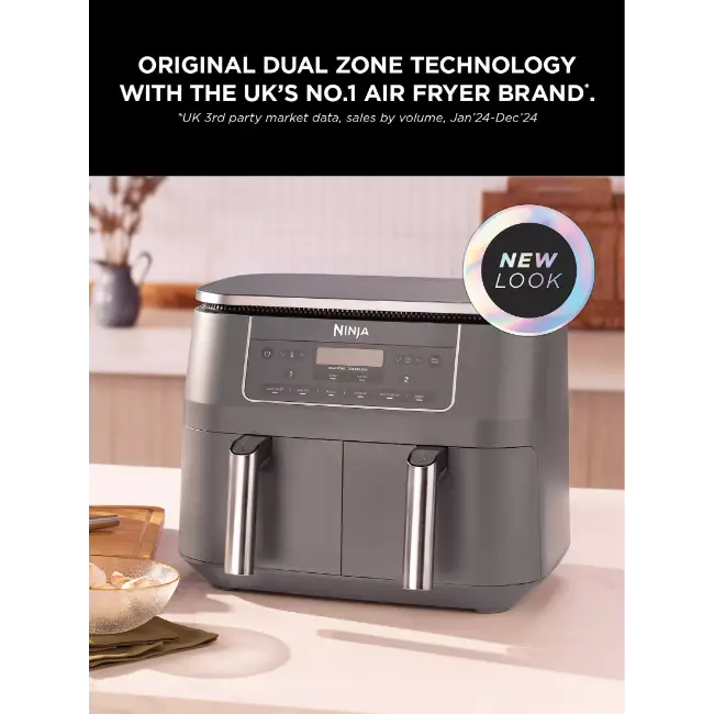 Ninja 6-in-1 Dual Zone Air Fryer 鈥?7.6 L | DZ300UK