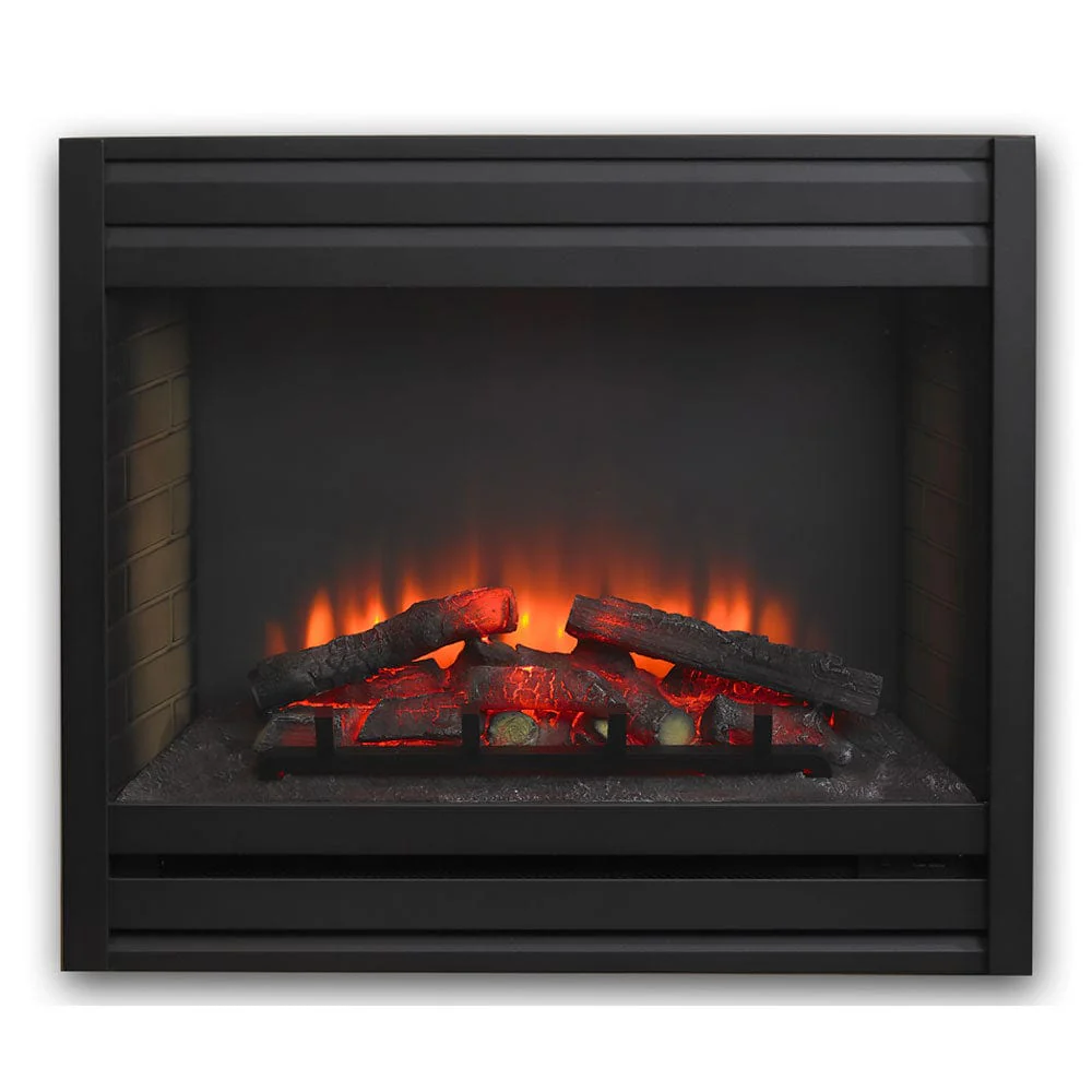 GreatCo 34-In Electric Fireplace Insert w/ Louver Front