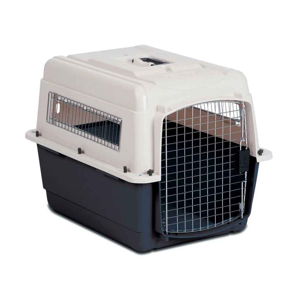 Petmate® Ultra Vari Kennel Bleached Linen Color 25-30 Lbs