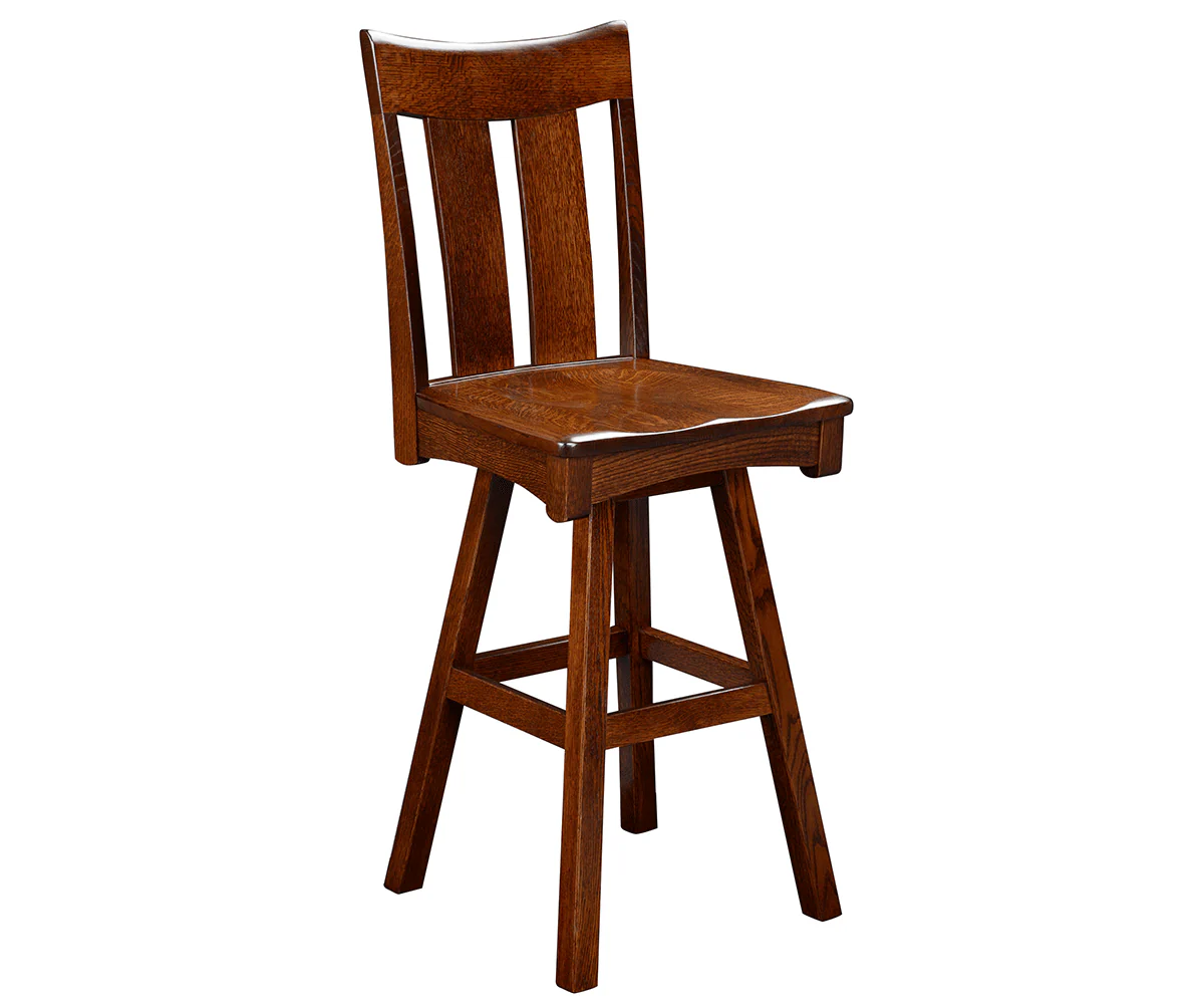 Amish Galveston G2 Swivel Bar Chair