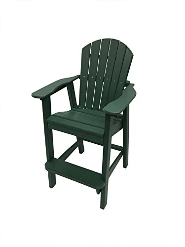Recycled Poly Resin Balcony Chair – Durable and Eco-Friendly Made in USA