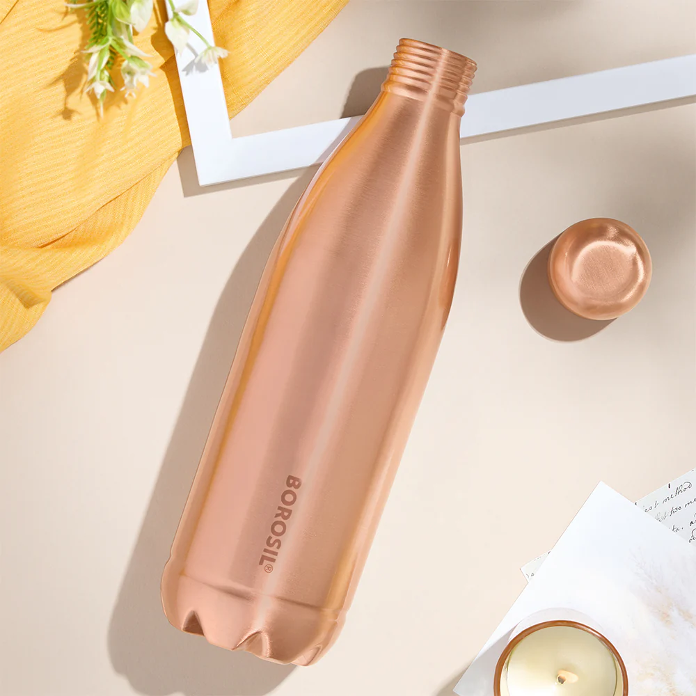 Canvas-Plain Copper Bottle