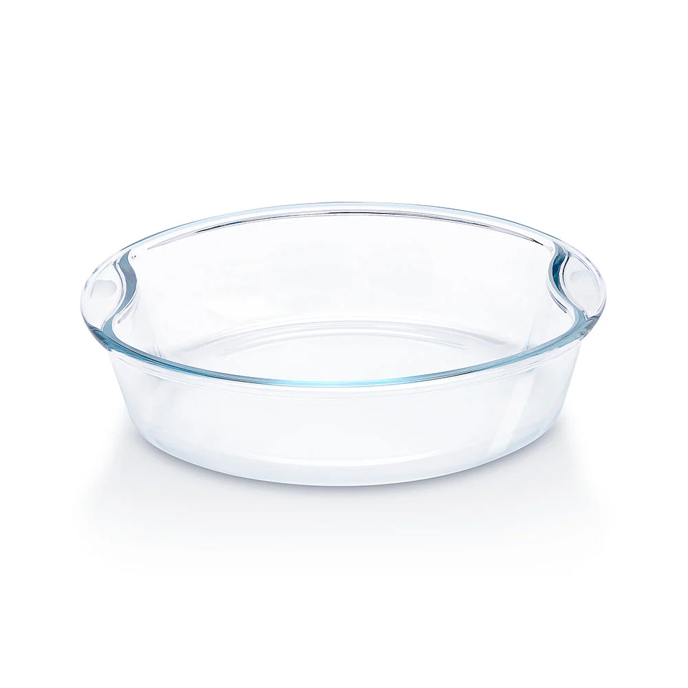 Borosil EasyGrip Round Cake Dish, 1.5L