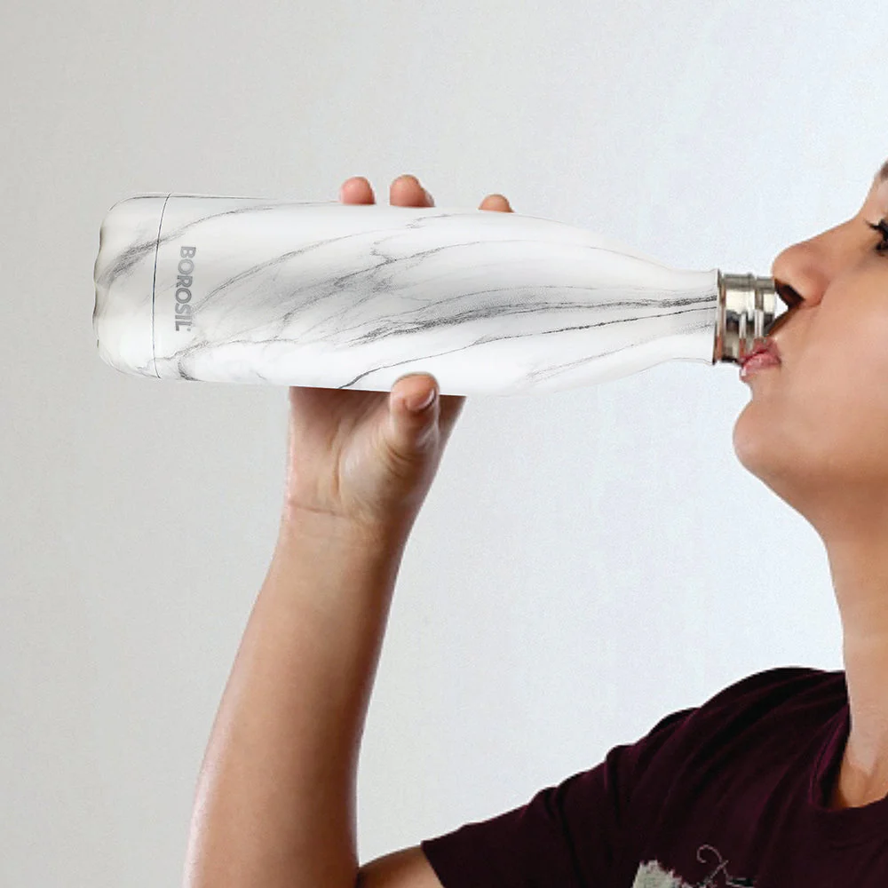 Borosil Bolt Marble, 750ml