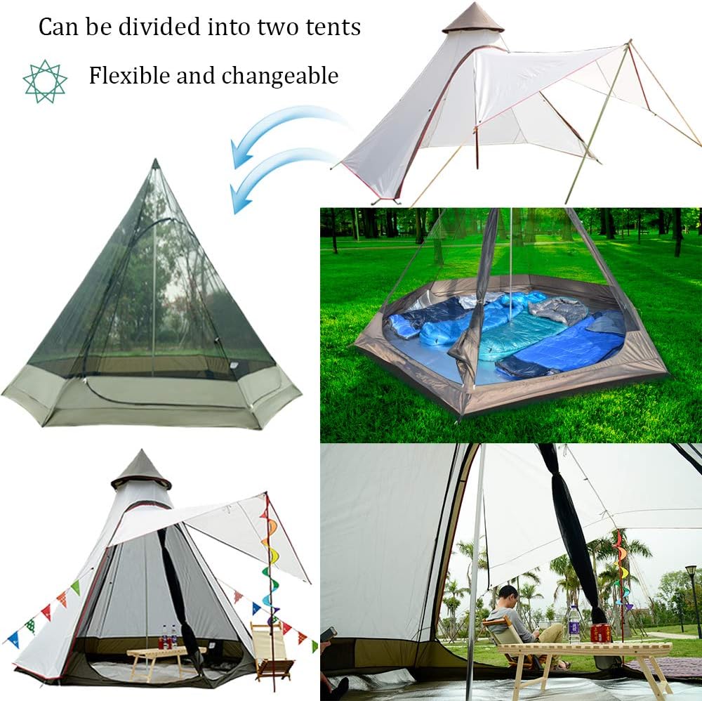 Dome Camping Tent 12'x10'x8'