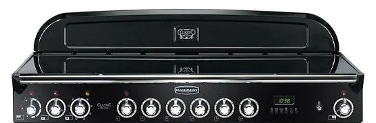 Rangemaster Classic Deluxe 110cm Electric Ceramic Range Cooker | Cream/Chrome | CDL110ECCR/C