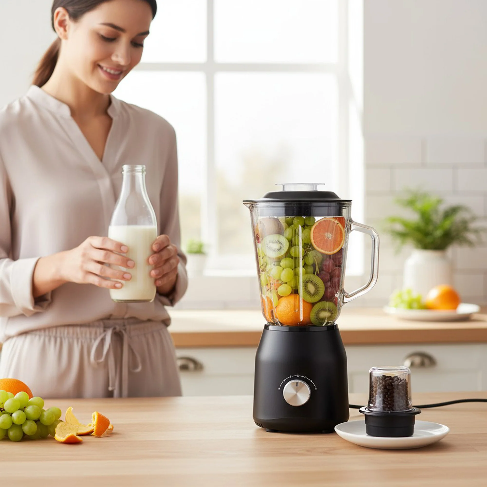 Ecco 1500ml Blender Black