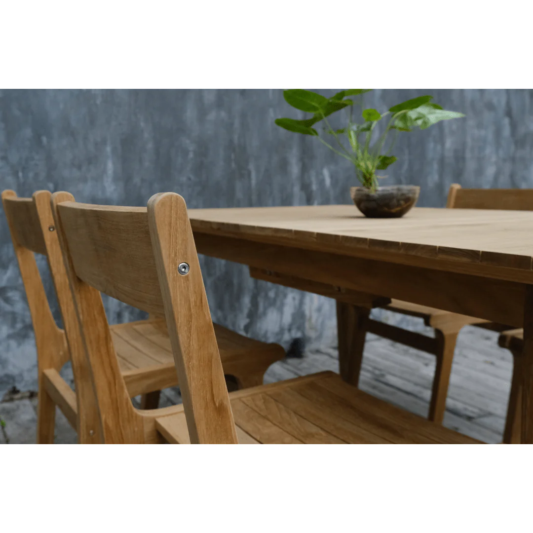 Eluna Teak Outdoor Dining Set