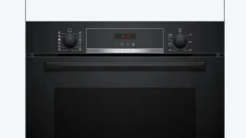 Bosch 71L Built-In Electric Single Oven - Black | HQA574BB3B