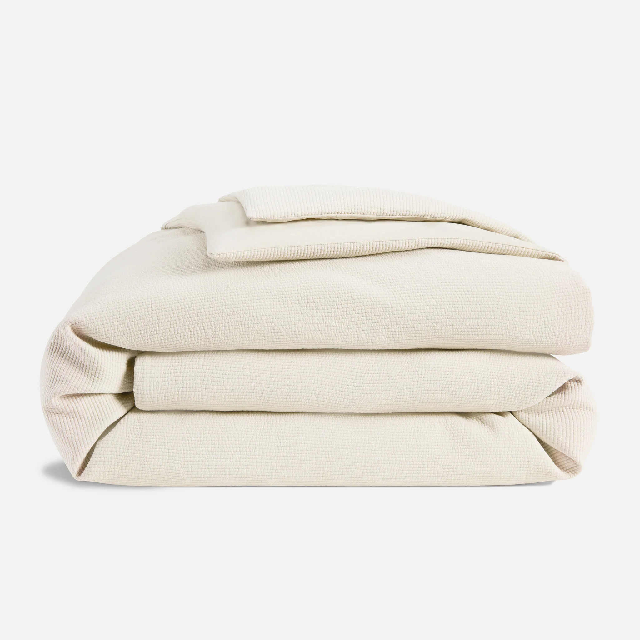 Ribbed Matelasse Duvet Cover