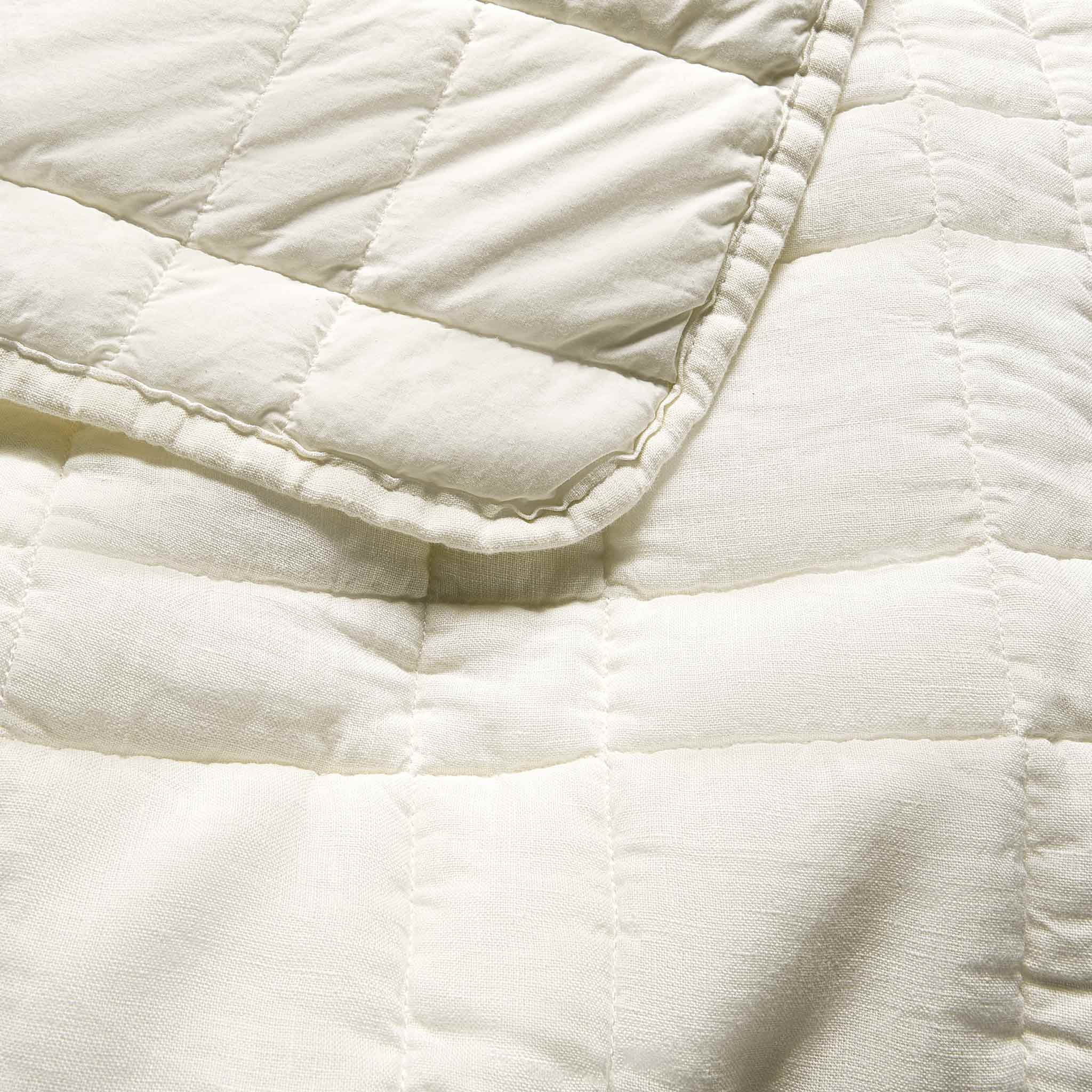 Washed European Linen Quilt