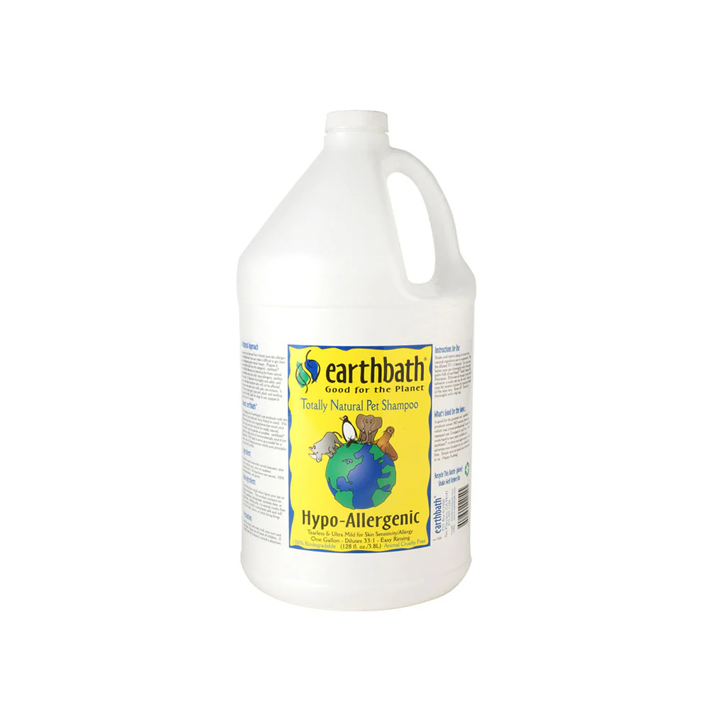 Earthbath® Fragrance Free Hypo-Allergenic Shampoo for Cat & Dog 1 Gal