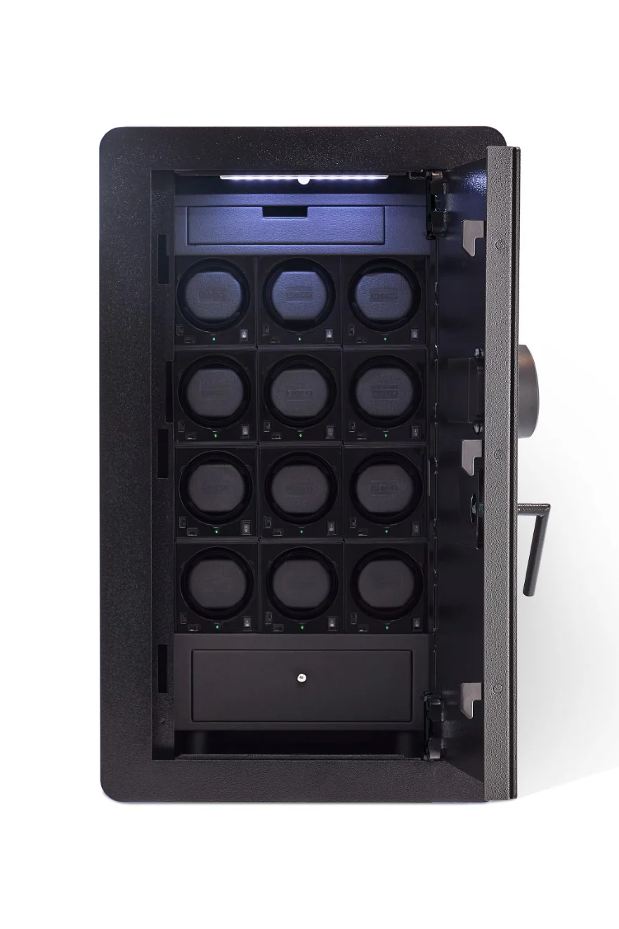 BlumSafe Professional Junior Watch Winder & Jewelry Wall Safe