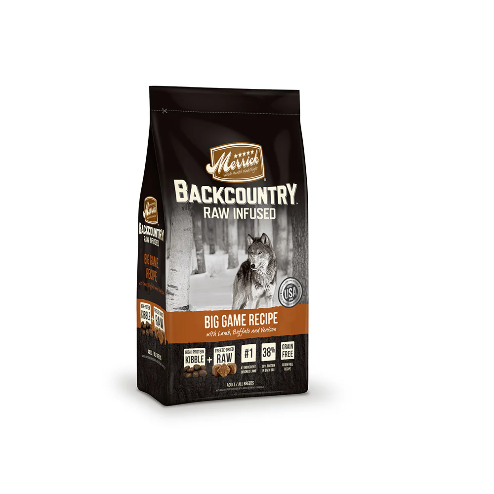 Merrick® Backcountry® Raw Infused Big Game Recipe Dog Food 22 Lbs